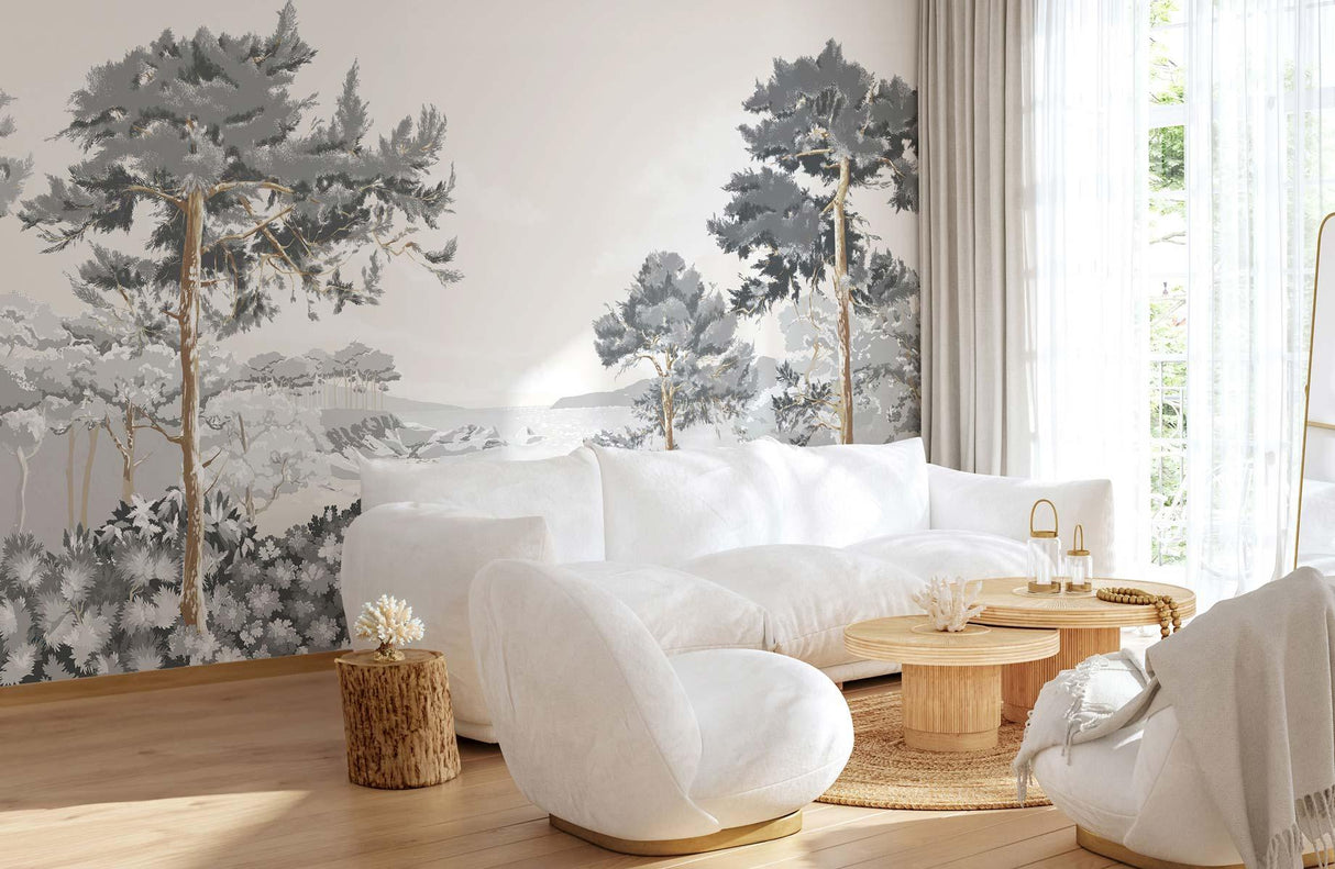 Veer Decor Quiberon Pack 1, 2 & 3 in White Wall Mural