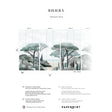 Papermint Riviera La Spiagga Pack 1, 2 & 3 in Green Wall Mural