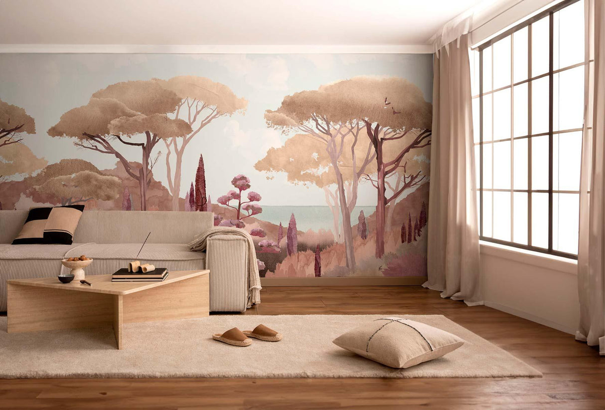 Veer Decor Riviera Pack 1, 2 & 3 in Orange Wall Mural