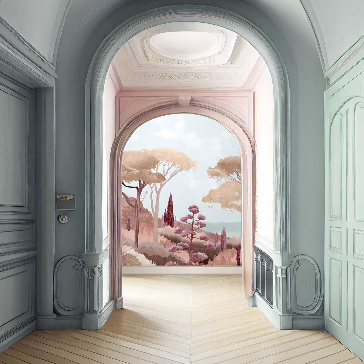 Veer Decor Riviera Pack 1, 2 & 3 in Orange Wall Mural