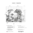 Papermint Saint-Tropez Pack 1 & 2 in Gray Wall Mural