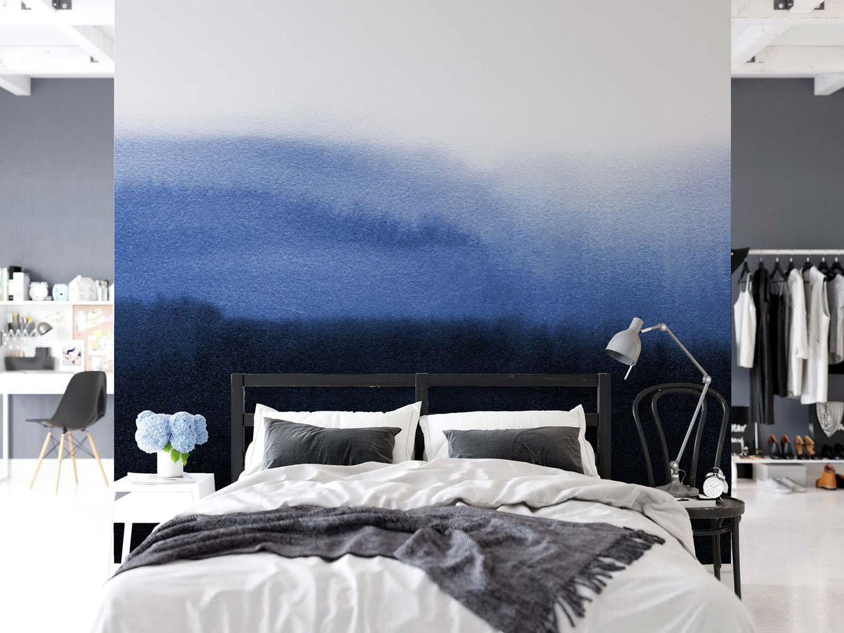 Veer Decor Sfumato Pack 1, 2 & 3 in Blue Wall Mural