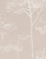 Veer Decor Under the Pines Pack 1 & 2 in Beige Wall Mural