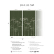 Papermint Under the Pines Pack 1 & 2 in Green Wall Mural