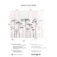 Papermint Under the Pines Pack 1 & 2 in White Wall Mural