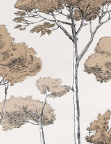 Veer Decor Under the Pines Pack 1 & 2 in Gold Wall Mural