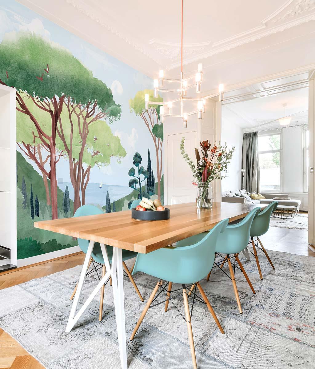 Veer Decor Tuscany Watercolor Pack 1, 2 & 3 in Multi Wall Mural