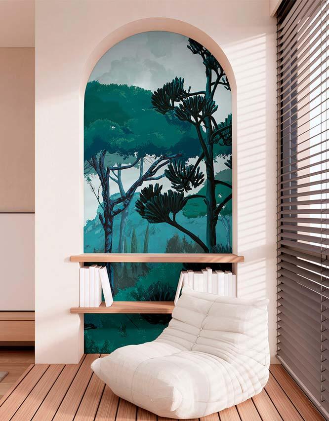 Veer Decor Tuscany Pack 1, 2 & 3 in Blue Wall Mural