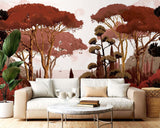 Veer Decor Tuscany Pack 1, 2 & 3 in Orange Wall Mural