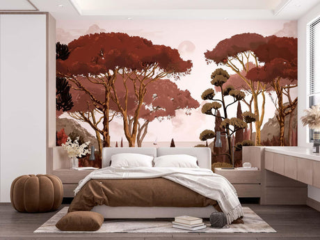 Veer Decor Tuscany Pack 1, 2 & 3 in Orange Wall Mural