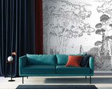 Veer Decor Tuscany Line Pack 1, 2 & 3 in Black Wall Mural