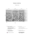 Papermint Eiffel Tower Pack 1, 2 & 3 in Gray Wall Mural