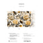 Papermint Vanity Pack 1, 2 & 3 in Yellow Wall Mural