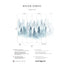 Papermint Winter Pack 1 & 2 in Blue Wall Mural