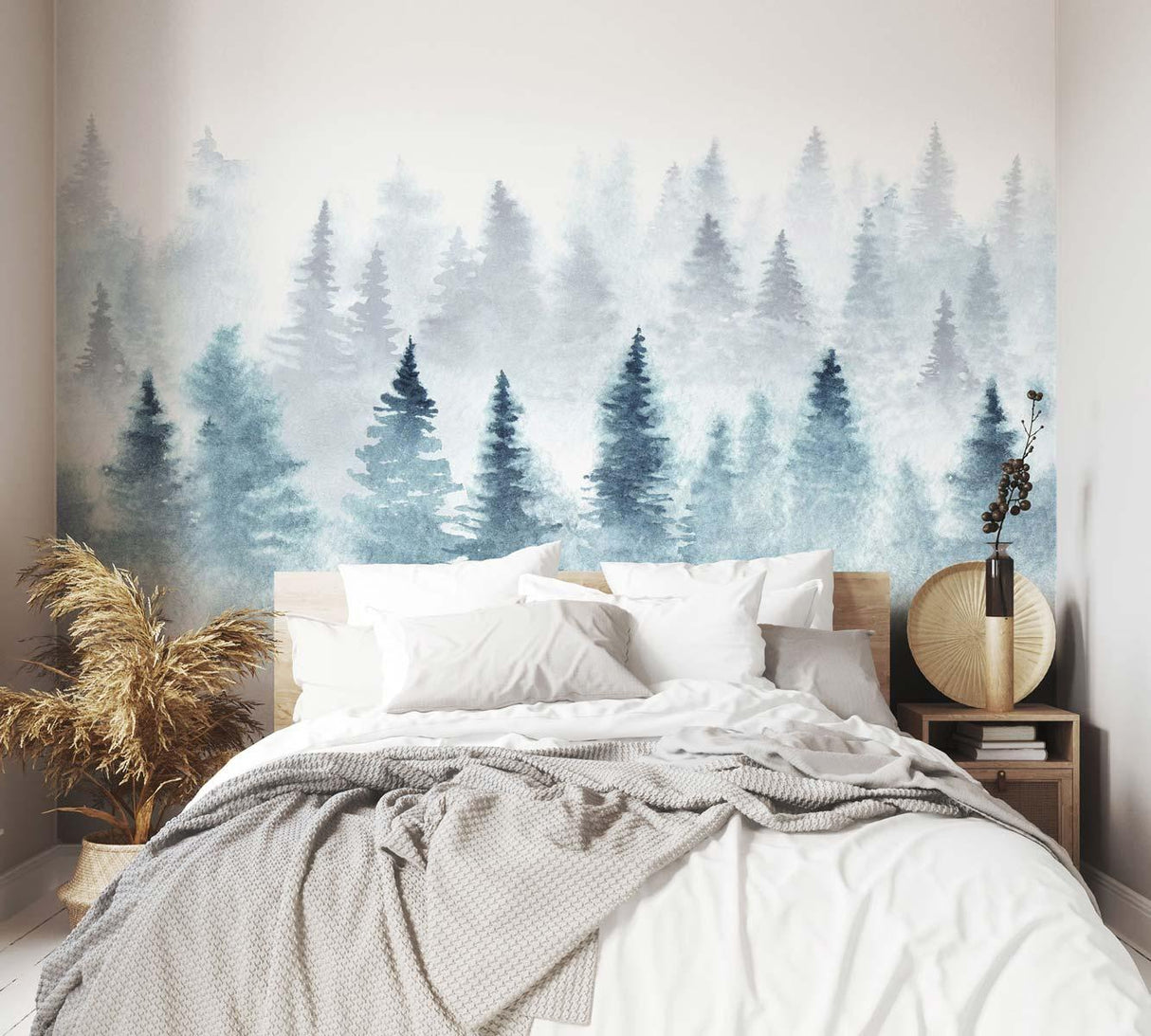 Veer Decor Winter Pack 1 & 2 in Blue Wall Mural