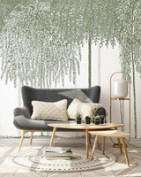 Veer Decor Woods Pack 1 & 2 in Green Wall Mural