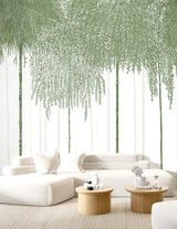 Veer Decor Woods Pack 1 & 2 in Green Wall Mural