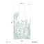 Papermint Garden Line Pack 1 in Sage Wall Mural