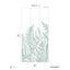 Papermint Garden Line Pack 2 in Sage Wall Mural