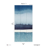Papermint Sea Horizon Pack 1 in Blue Wall Mural