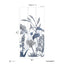 Papermint English Garden Pack 3 in Blue Wall Mural