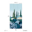 Papermint Cypresses Pack 1 in Blue Wall Mural