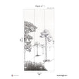 Papermint Shadows Pack 1 in Beige Wall Mural