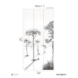Papermint Shadows Pack 2 in Beige Wall Mural