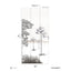 Papermint Shadows Pack 1 in Pink Wall Mural