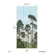 Papermint Matsu Pack 1 in Blue Wall Mural