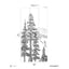 Papermint Mountains Pack 1 in Black Wall Mural