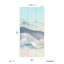 Papermint Japanese Mountain Pack 1 in Blue Wall Mural