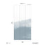 Papermint Mountain Water Pack 1 in Blue Wall Mural