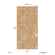 Papermint Mystic Pack 2 in Brown Wall Mural