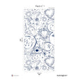 Papermint Mystic Pack 1 in White Wall Mural