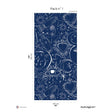 Papermint Mystic Pack 1 in Blue Wall Mural