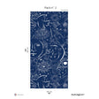 Papermint Mystic Pack 2 in Blue Wall Mural