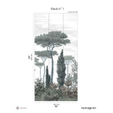 Papermint Pinery Pack 1 in Green Wall Mural