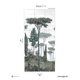Papermint Pinery Pack 3 in Green Wall Mural