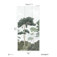 Papermint Pinewood Pack 3 in Green Wall Mural