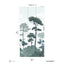 Papermint Pinewood Pack 2 in Blue Wall Mural