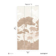 Papermint Pinewood Pack 3 in Beige Wall Mural