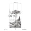 Papermint Porquerolles Pack 3 in Gray Wall Mural