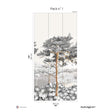 Papermint Quiberon Pack 1 in White Wall Mural