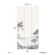 Papermint Quiberon Pack 2 in White Wall Mural