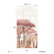 Papermint Riviera La Spiagga Pack 3 in Pink Wall Mural