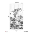 Papermint Saint-Tropez Pack 1 in Gray Wall Mural