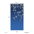 Papermint Sakura Pack 1 in Navy Wall Mural