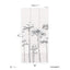 Papermint Under the Pines Pack 1 in White Wall Mural