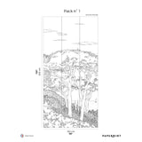 Papermint Tuscany Line Pack 1 in Black Wall Mural